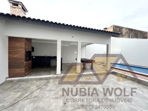 Casa no bairro Jardim Imperador, Lado Linha, em Peruíbe