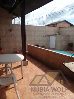 Casa no bairro Oásis, Lado Linha, em Peruíbe