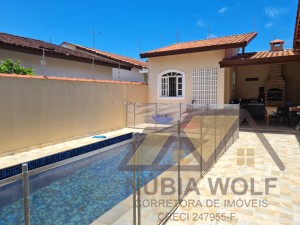 Casa no bairro Três Marias, Lado Linha, em Peruíbe